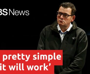 Covid-19 Update: Victorian Premier Daniel Andrews | SBS News