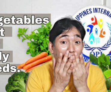 Vegetables to be eaten/drink daily.