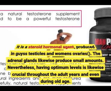 Examine This Report about Natural Testosterone Booster Supplements - The Vitamin