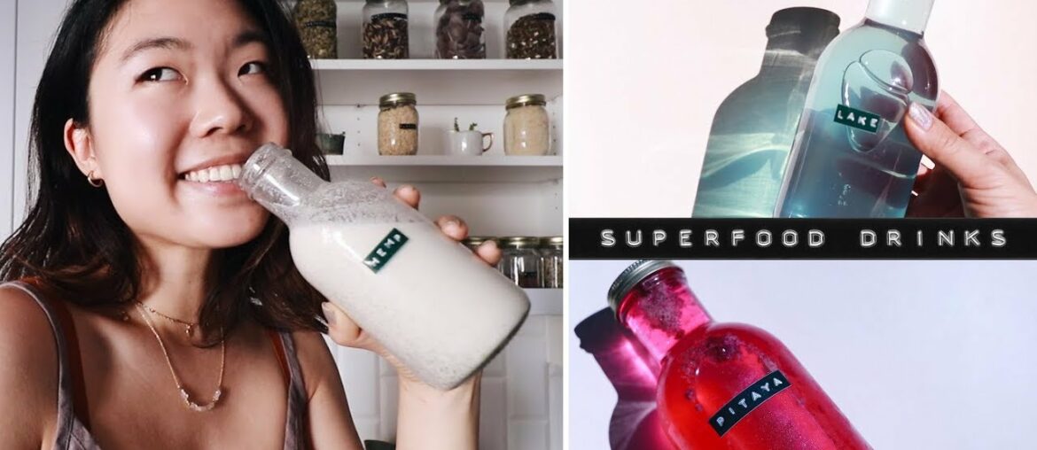 How To Make Superfood Drinks! *easy, healthy, beautiful~