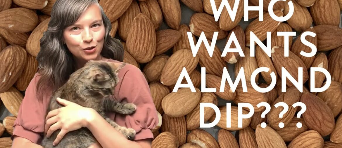 Easy Activated Almond Dip: Full of Protein, Vitamin E, Magnesium & B Vitamins.