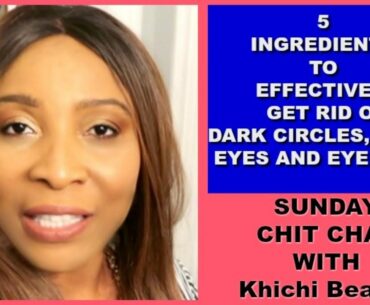 5 INGREDIENTS TO EFFECTIVELY GET RID OF DARK CIRCLES, PUFFY EYES AND EYE BAGS