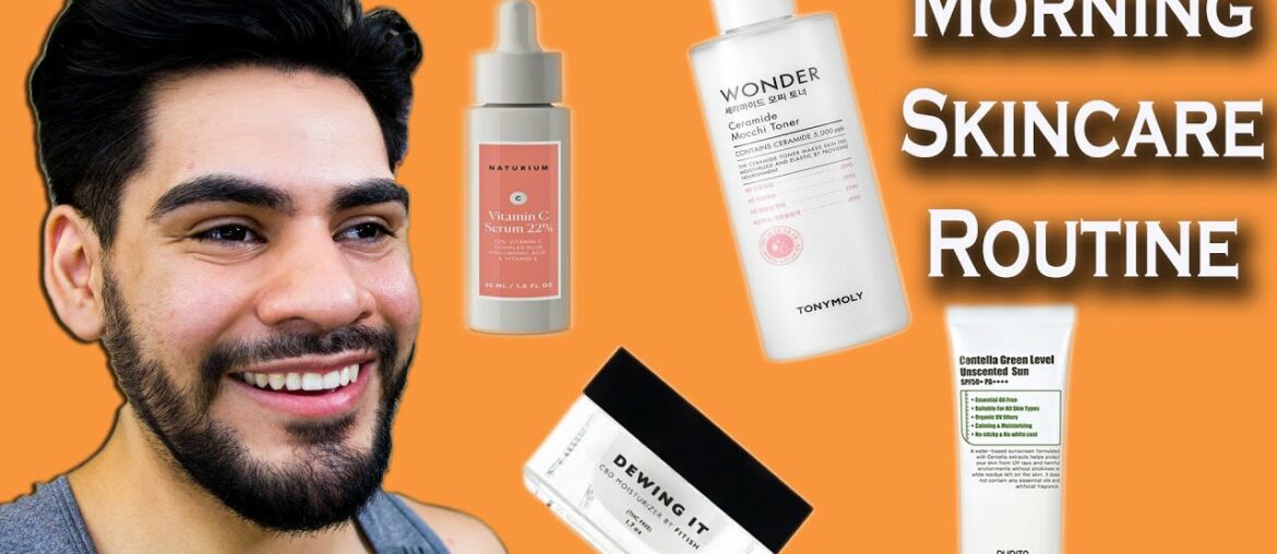 MY Morning Skincare Routine | Naturium Vitamin C, Tonymoly Toner, Purito Sunscreen, Fitish Dewing It