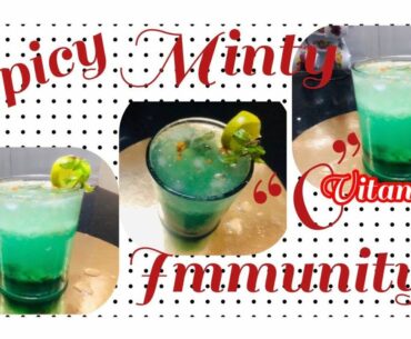 SPICY MINTY|| VITAMIN - C|| IMMUNITY BOOSTER ||