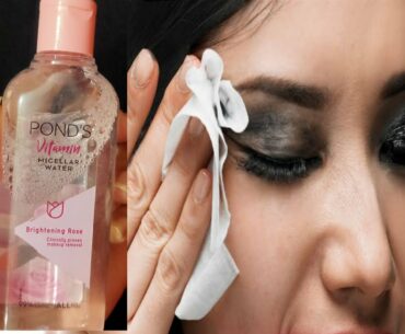 Ponds vitamin micellar water makeup remover review in Hindi ye MakeUp Remover se MakeUp kaise Remove