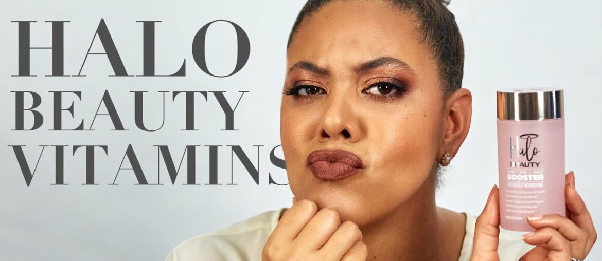 I Tried Halo Beauty Vitamins for 1 month. Honest Review | MAKEUPBYLENNIE
