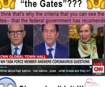 #SayNoToBillGates Deborah Birx accidentally said Bill Gates is the boss, in CNN with Cooper&Gupta