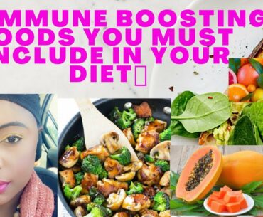 12 immune boosting foods you must include into your diet. #ImmuneBoostingFoods. #immunesystemfoods.
