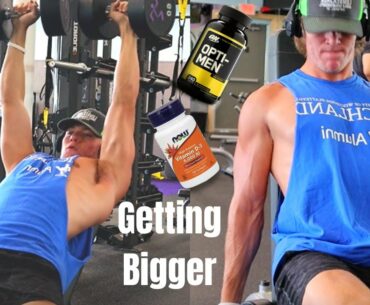 Chest & Biceps | Supplements | Back into things