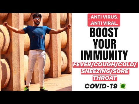 Boost Your Immunity |During Cough/Cold/Fever/Sore throat |COVID-19 Special |The Official Health