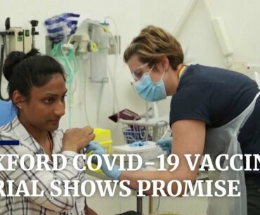 Scientists at Oxford University share promising news on coronavirus vaccine trials