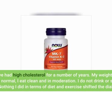 NOW Supplements, MK-7 Vitamin K-2 100 mcg, Cardiovascular Support*, Supports Bone Health*, 60 V...