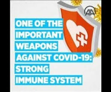 fight with corona virus with strong immune  system