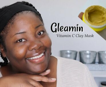 My face is GLEAMIN!!!! | Vitamin C Clay Mask