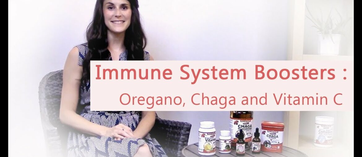 NUTRIDOM's Immune System Boosters: Vitamin C, Chaga and Oregano