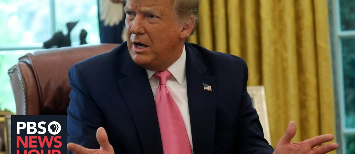 Trump announces return of coronavirus briefings amid 'big flare-up'