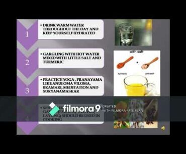 Suggested immunity booster to fight with covid19 pandemic