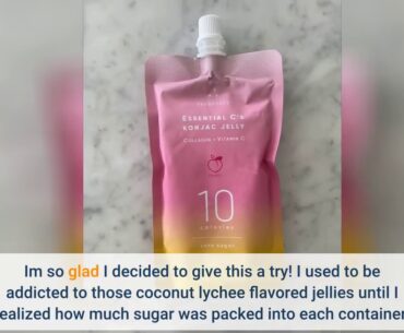 EVERYDAZE Inner Beauty Collagen + Vitamin C Konjac Jelly 150ml x 10 Pouches  10...