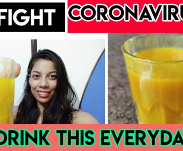 Immunity Boosting Turmeric ginger Tea| Strong immune system at home| Corona virus
