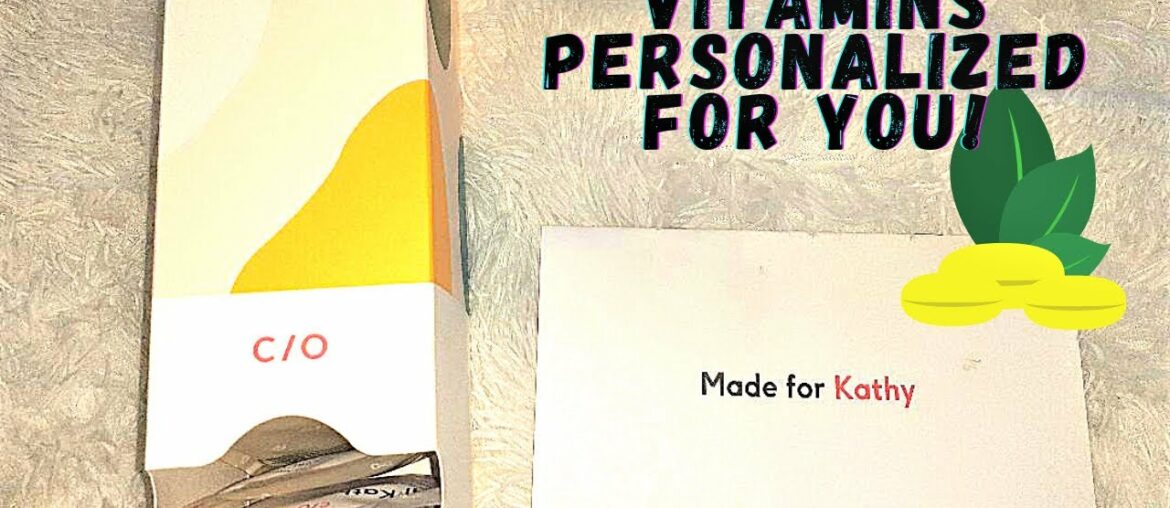 TAKE CARE OF (YOU): PERSONALIZED VITAMINS WITH YOU IN MIND
