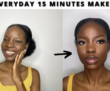 MY EVERYDAY 15 MINUTES MAKEUP ROUTINE