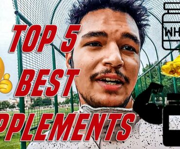 Top 5 Best SUPPLEMENTS you can use *in my opinion* I Aesthetic Bull's Fitness Vlog 19