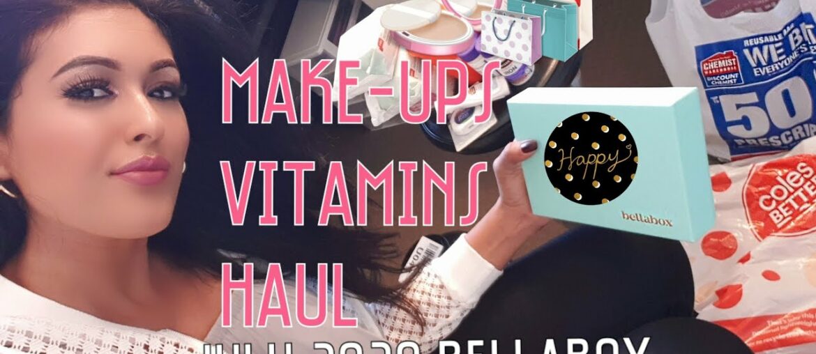 Bellabox Unboxing July 2020 | Chemist Wearhouse | Coles | Makeups | Vitamins Haul