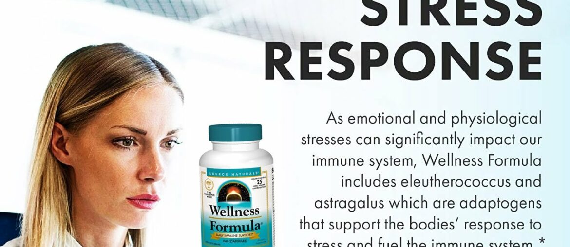 Source Naturals Wellness Formula Bio-Aligned Vitamins & Herbal Defense For Immune System Suppor...