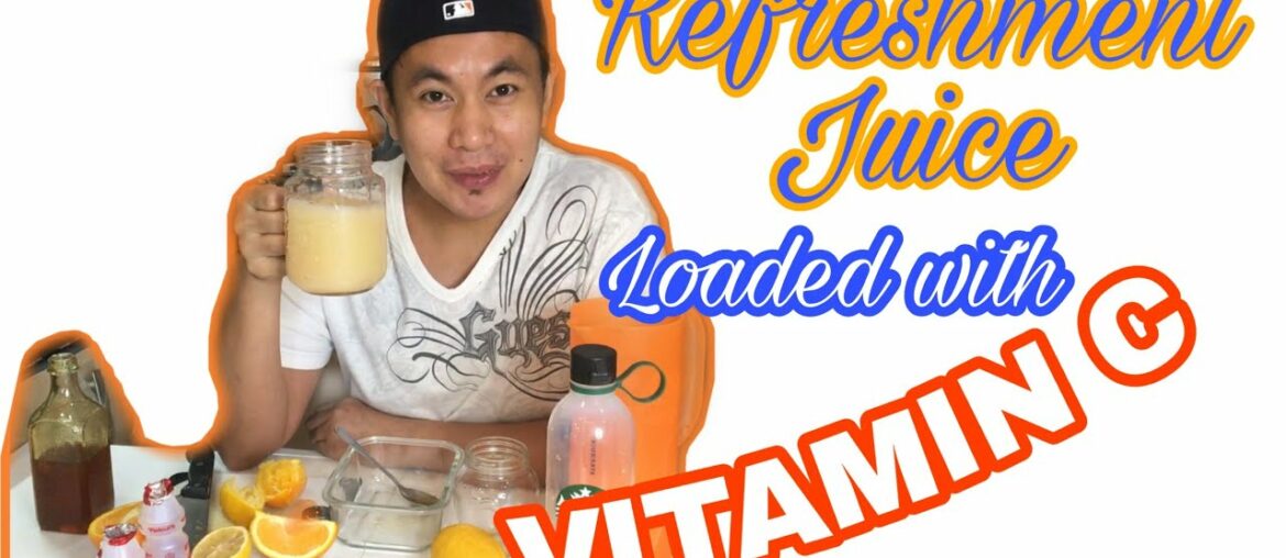 Refreshment Drink Loaded with VITAMIN C | Ferdie Alfaro Vlog