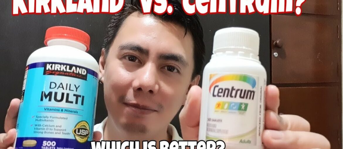 WHICH IS BETTER? CENTRUM OR KIRKLAND SIGNATURE MULTIVITAMINS FOR IMMUNE SYSTEM | REAL TALK REVIEW