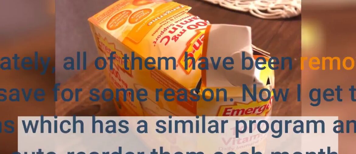 Emergen-C Vitamin C 1000mg Powder (30 Count, Tangerine Flavor, 1 Month Supply), With Antioxidan...