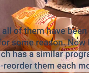 Emergen-C Vitamin C 1000mg Powder (30 Count, Tangerine Flavor, 1 Month Supply), With Antioxidan...