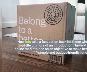 Getting The Buy Vitamins & Supplements Online - Thrive Market To Work