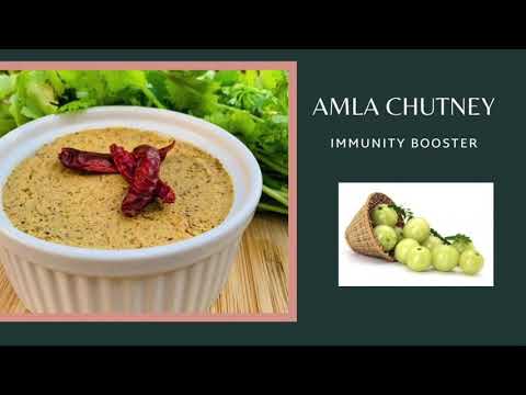Usirikaya pachadi/Amla Chutney/ Immunity Booster/ served with Rice and Ghee