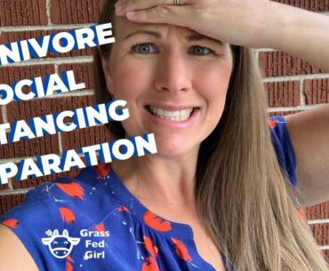 Carnivore Diet Corona Virus Covid-19 Preparation Grocery and Supply Haul Social Distancing