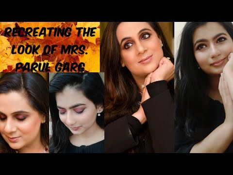 Recreating the look of MRS. PARUL GARG | The famous bridal makeup artist| Indian Makeup Artist