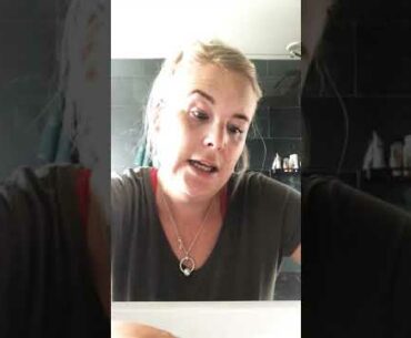 Vitamin C liquid peel and Vitamin C skin reviver instant smoother tutorial