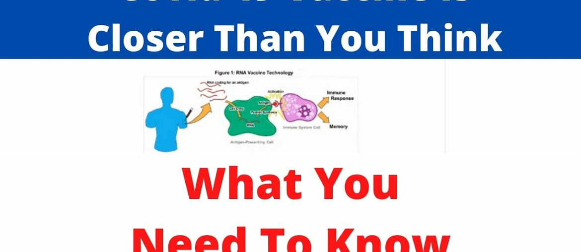 Coronavirus Vaccine Is Closer Than You Think - What is an RNA Vaccine?