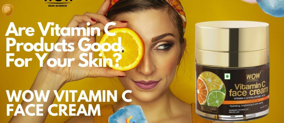 WOW Vitamin C Face Cream Review ||  Is it good for your skin type? || Must Watch || Honest Review