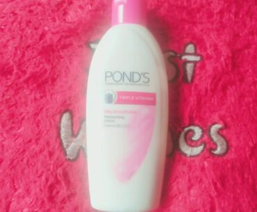 Ponds Triple Vitamin Moistrizing Lotion Review