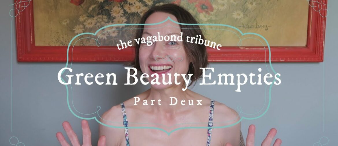 Green Beauty Empties, Part Deux