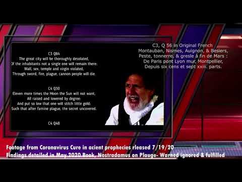 Nostradamus in News - Coronavirus Cure and immune responses