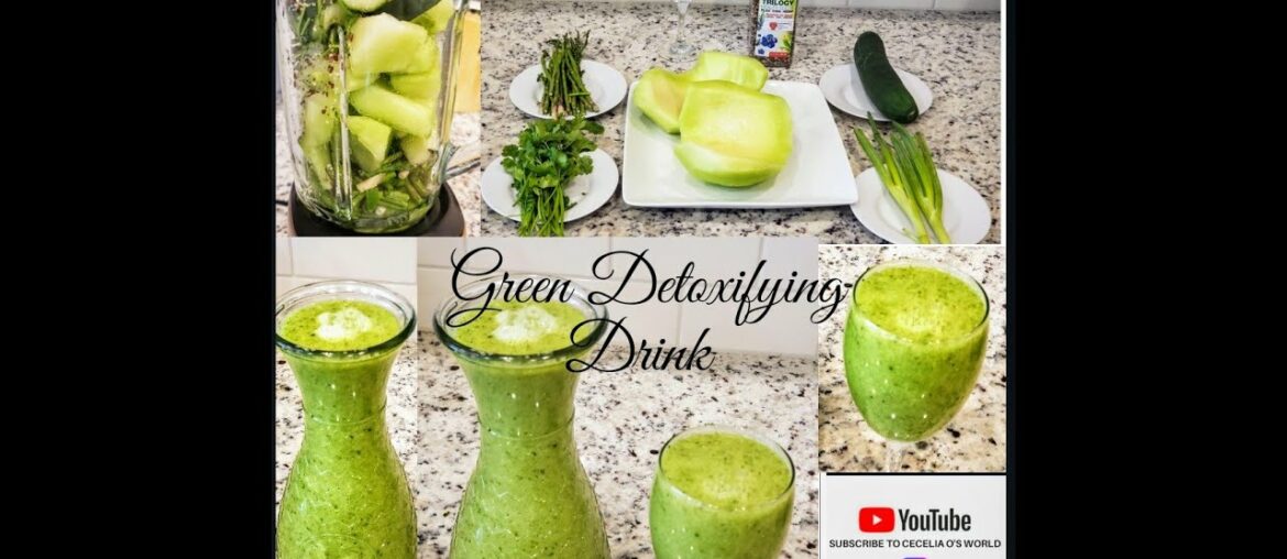 GREEN DETOX DRINK | BELLY FAT GONE | SKIN GLOWING | IMMUNITY BOOSTER