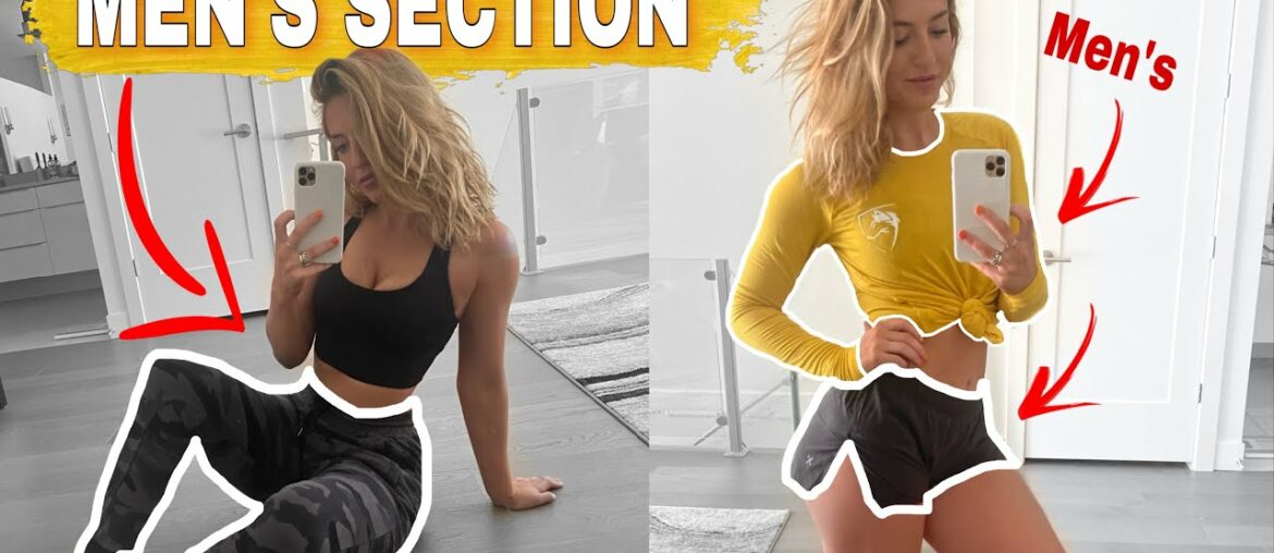 Shopping in the Men's Section