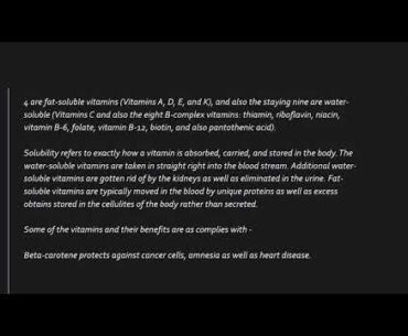 Vitamin Benefits, Resources and also Deficiency | Zinzino