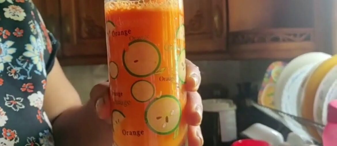 IMMUNITY DRINK | CARROT JUICE