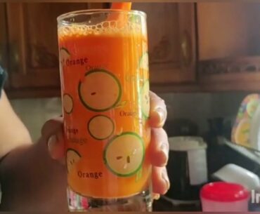 IMMUNITY DRINK | CARROT JUICE