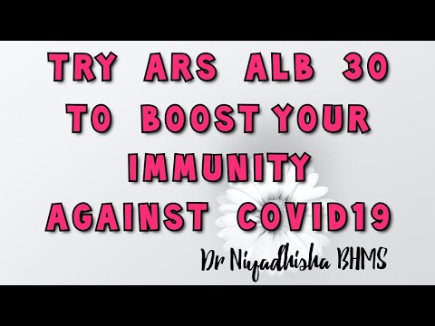 Homoeopathic Immune booster Arsenicum alb30 to boost your immunity against Covid19|