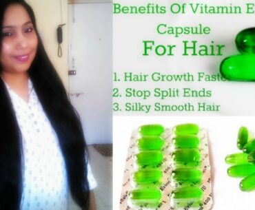 Top uses of Vitamin E Oil for hair|Benefits of Vitamin E Oil for hair|Grow Hair Faster|MakeupSecrets