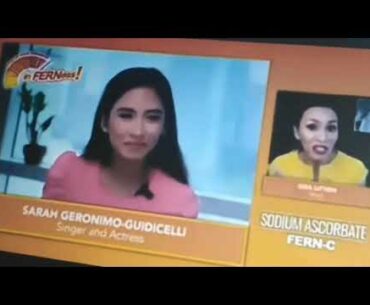 SARAH GERONIMO | LATEST GOOD VIBES INTERVIEW | FERN C | JULY 27, 2020